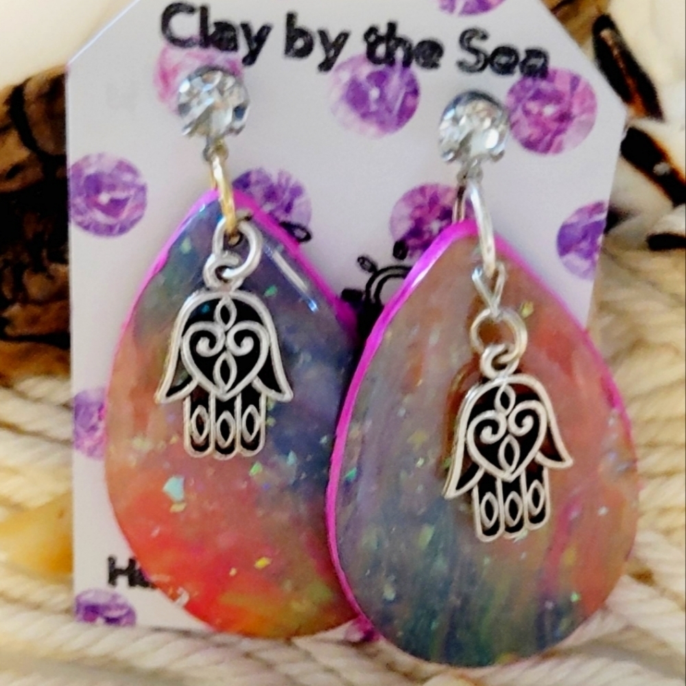 Glitter Pink Polymer Clay